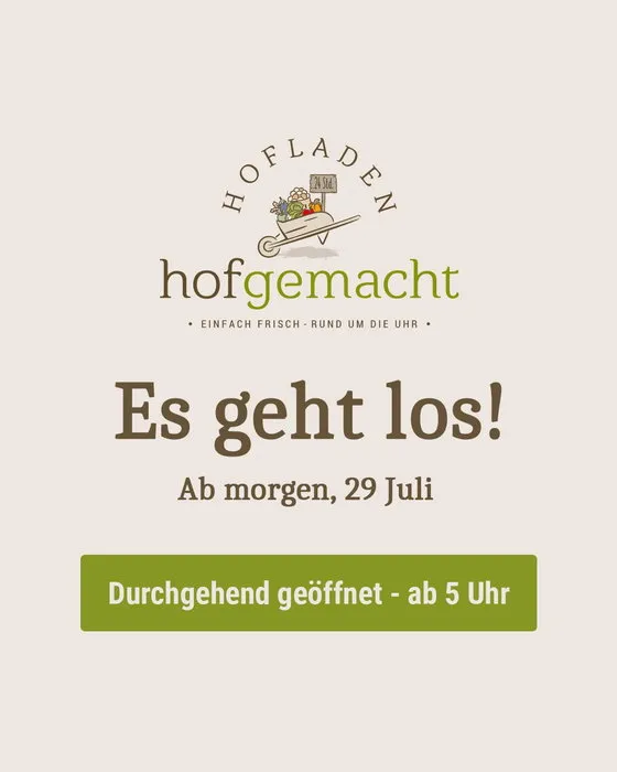 Es ist so weit. Morgen öffnen wir für euch. 🌱 Eine Idee, monatelange Planung, unzählige S...
